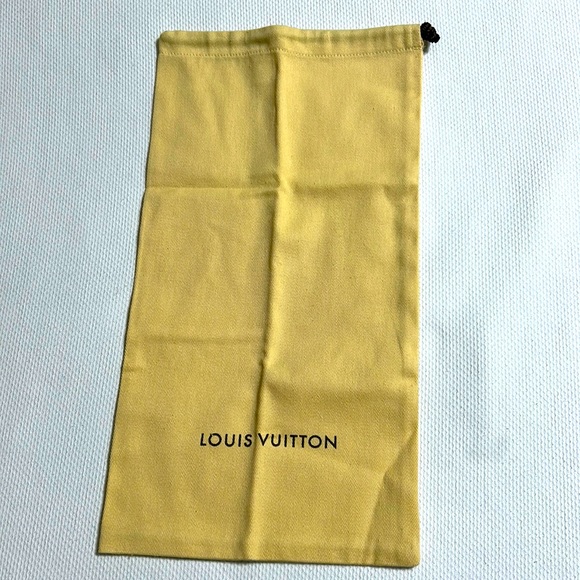 COPY - COPY - Louis Vuitton Drawstring Travel Dust Bag approximately 8”x15” - Picture 1 of 5